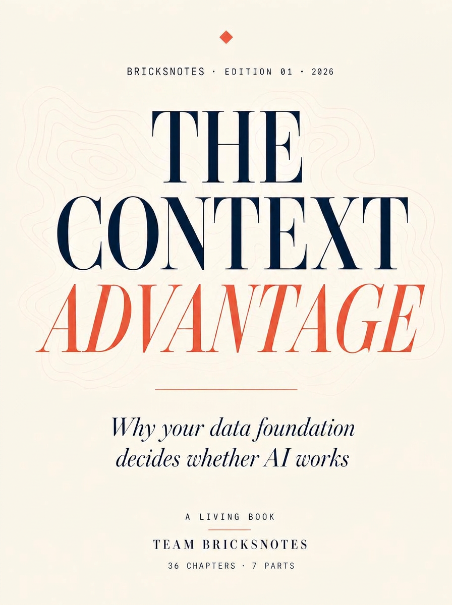 The Context Advantage — a living book by Team BricksNotes